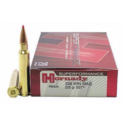 *AMMO* Hornady 82233 Super Shock Tip 338 Winchester Magnum SST 225 GR (100 ROUNDS) 090255822335