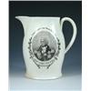 Image 1 : An early 19th century Nelson commemorative creamware jug printed in black with the map and descript.
