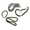 Image 1 : A Victorian braided hair necklace with pearl set clasp, initialled, 48cm together with a matching b.