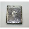 Image 1 : An Edwardian silver calling card case by Horace Woodward & Co, Birmingham 1909, of rectangular shap.