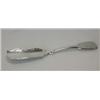 Image 1 : A George III silver fiddle pattern butter knife by Thomas James, London 1812, 18cm, 1.5oz  £25-35...