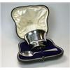 Image 1 : An Edwardian silver porringer by Mappin & Webb, London 1909, of circular shape with everted rim, ra.
