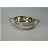 Image 1 : A silver porringer by James Dixon & Sons, Sheffield 1945, of plain circular shape with moulded gird.