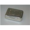 Image 1 : A George III silver vinaigrette by Joseph Ash, London 1812, of plain rectangular shape, bright cut..