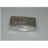 Image 1 : A William IV silver vinaigrette, maker JS, Birmingham 1836, of rectangular shape foliate and wriggl.