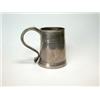 Image 1 : A Queen Anne silver beer mug by John East, London circa 1710, marks rubbed, of tapered cylindrical..