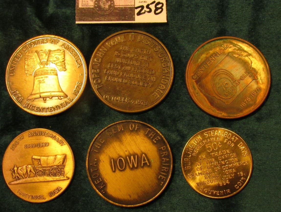 1964 Burlington (Iowa) Steamboat Days 50c, BU; "Centennial/75