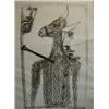 Image 1 : Sir Sidney Nolan, OM, CBE (1917-1992) The Minotaur, lithograph, No.14/75, Printed from the stone by.