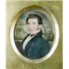 Image 1 : American School (19th Century) Portrait of a Gentleman on ivorine, 8 x 6cm  £250-350...
