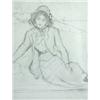 Image 1 : Circle of James Jacques Joseph Tissot (1836-1902) Portrait of a Girl, pencil, 22 x 17cm  £80-120...