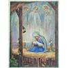 Image 1 : William Lawson (b.1893) The Madonna and Child with Angels, signed lower left "W Lawson" Watercolour,