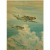 Image 1 : Hal (20th Century) Boulton Paul P.82 Defiants above the Clouds, Second World War, signed lower righ.