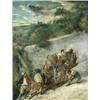 Image 1 : French School (19th Century) The Fallen Cart, oil on canvas, 62 x 48cm  £400-600...