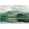 Alfred Fontville de Breanski (1877-1957) Llyn Dinas, Snowdonia, North Wales, signed lower right "A F