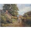 Image 1 : Frederick Barnard (1846-1896) A Fisherman by a Water Mill; and A Woman carrying Water from a Well bo
