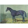 Image 1 : George Paice (exh.1881-1897) Live Wire, a Bay Hunter in a Stable, signed lower left "G Paice '24",..