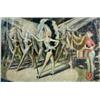 Image 1 : Anna Katrina Zinkeisen (1901-1976) At the Circus, oil on canvas, 51 x 76cm £400-500...