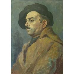 Jensine Costello (1886-1965) The Corsican, signed lower left "Costello", oil on canvas, 58 x 49cm £8