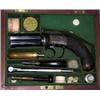 Image 1 : A Four-barrelled 'Pepperbox' Revolver, by William Needler 15 Scale Lane Hull, circa 1845, the engrav
