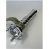 Image 1 : An early 20th century Siebe Gorman & Co Ltd, diver's torch with leather handle riveted to the chrom.