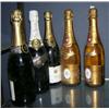 Image 1 : Champagne.  Louis Roederer Cristal 1982, 2 bottles; Pol Roger Extra Dry 1982, 2 bottles, and one ot.