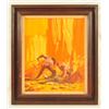 Image 1 : Taylor Oughton Oil Painting Frontier Times Cover