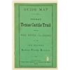 Image 10 : The Great Texas Cattle Trail Guide Book & Map 1875