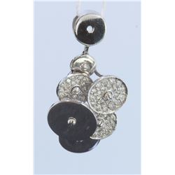 14K WHITE GOLD PENDANT: 6.6g / Diamond: 0.73ct