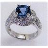 Image 1 : ONE CENTER ROUND CUT FINE TANZANITE TW 1.88CTS