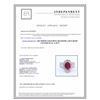 Image 3 : 14K WHITE GOLD RING 7.6GRAM DIAMOND 1.42CT RUBY CENTER OVAL 3.15CT