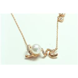 14K:3.06g/Diamond:0.24ct/Pearl:1ea