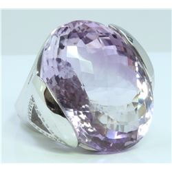 14K : 16.5g/Diamond : 0.29ct/Amethyst : 52.89ct
