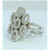 Image 1 : 14K WHITE GOLD RING 7.91 GRAM  DIAMOND 0.57CT