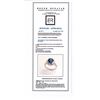 Image 3 : ONE CENTER ROUND CUT NATURAL BLUE SAPPHIRE TW: 2.57CTS