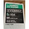 Image 2 : Everbilt 1/2 HP Well Water Pump - 2 Times the Money  - Returns