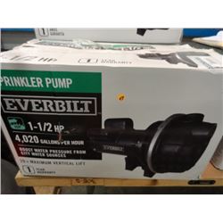 Everbilt Sprinkler Pump - Return