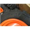 Image 2 : Set of 4 Tractor Rims & Tire - 23-8.50x12