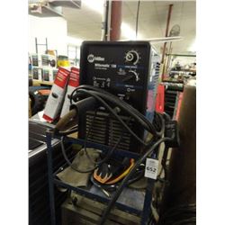 Miller 130 CV-DC Wire Feed Welder On Cart - Includes Power_Kraft Unit Below