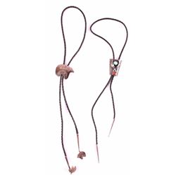 Navajo Sterling Silver Bolo Ties