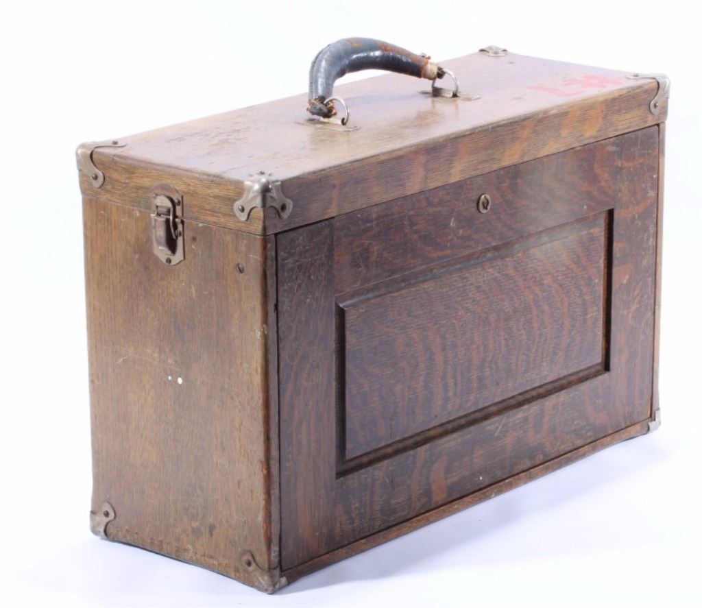 Antique Union Oak Machinist Tool Chest
