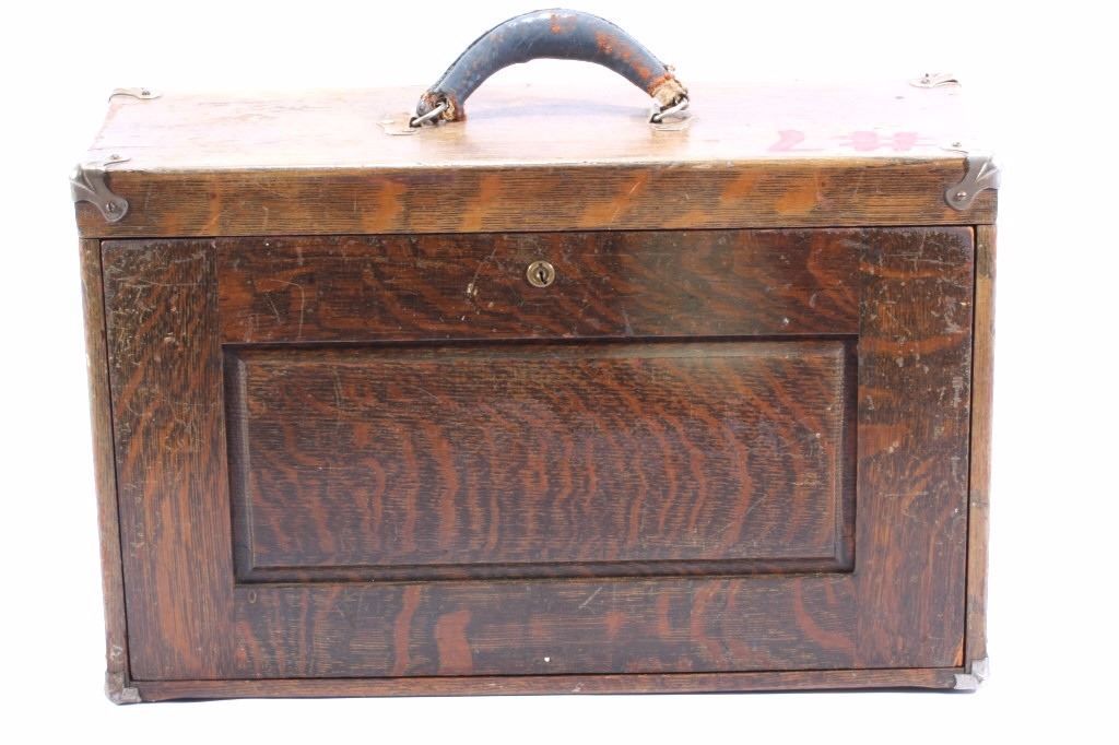 Antique Union Oak Machinist Tool Chest