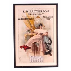 S.S. Patterson Dillon Montana Advertising Calendar