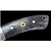 Image 7 : Damascus & Exotic Camel Bone CFK Custom Knife