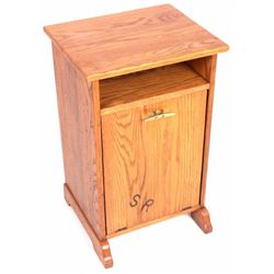 Sea Ranch Motel Old Hickory Trash/Clothes Hamper 1939