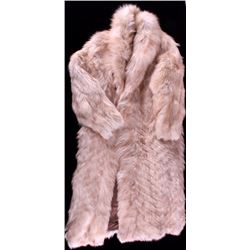 Montana Mountain Man Wolf Hide Fur Coat