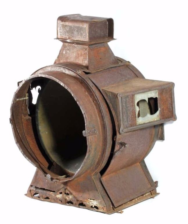 Virginia & Truckee Railroad Steam Engine Lamp 1869
