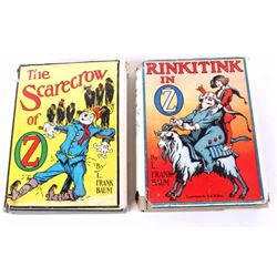 Scarecrow and Rinkitink of OZ Books copr 1915-16