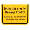 Image 3 : Montana Game Fish, & Parks Bear Trap Sign