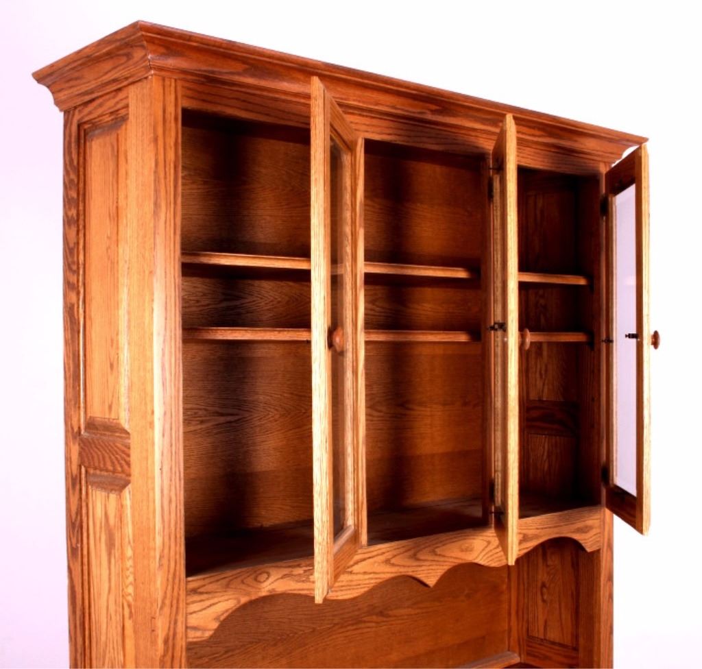 Solid Oak Kitchen Hutch China