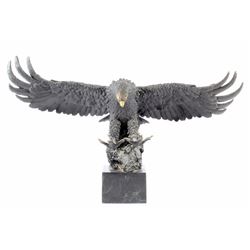 Bronze Eagle by Archibald Thorbum (1860-1935)